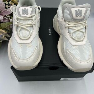 Men’s Gucci Amiri leather/mesh sneakers size 11